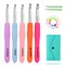 Large Ergonomic Crochet Hooks Set 6.5mm 7.0mm 8.0mm 9.0mm 10.0mm (5 Size)